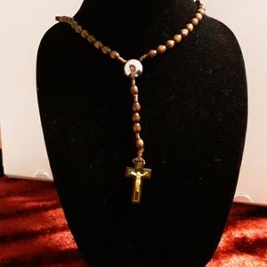 14k rare mother Teresa rosary